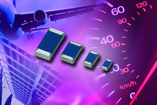 采用0402、0603、0805和1206外形尺寸的電阻器件