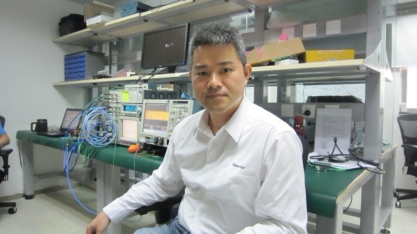 圖2. BERTScope資深專家、泰克高級業(yè)務(wù)拓展經(jīng)理Allen Wang全程督導(dǎo)本次免費測試活動。