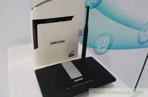 圖4：基于聯(lián)芯科技4模11頻基帶芯片 LC1761的TD-LTE CPE。