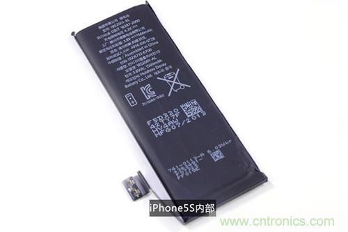 土豪金iPhone 5S拆解：內(nèi)部結(jié)構(gòu)升級，維修難度增加
