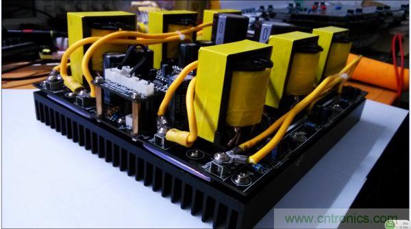網(wǎng)友賀歲巨獻！自制5KW-DCDC前級升壓模塊