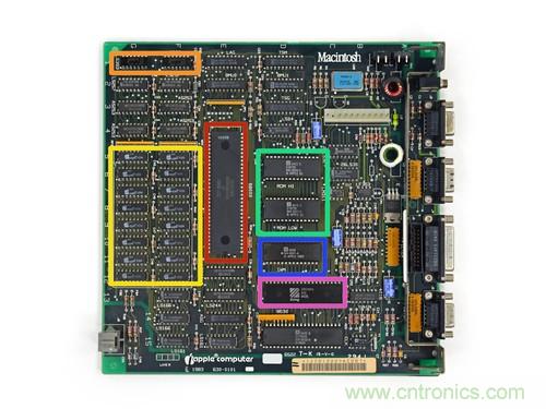 拆！古董級(jí)Macintosh 128K電腦
