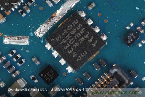 Overthur的256111芯片，是一顆NFC嵌入式安全元件