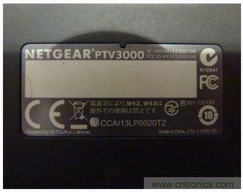 圖(b)：圖解便宜又好用的媒體適配器PTV3000。