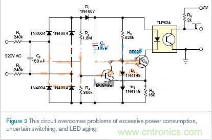 新一代LED光耦電路設(shè)計(jì)，改進(jìn)老化和能耗