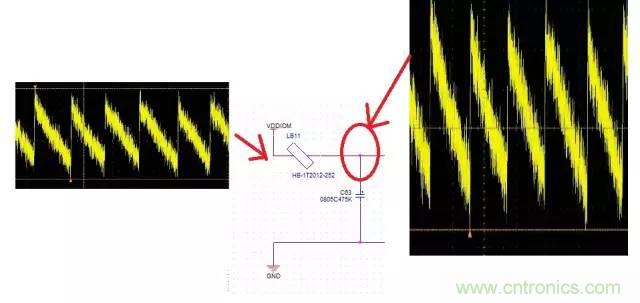 加了濾波電路，結(jié)果電源紋波還變大了！