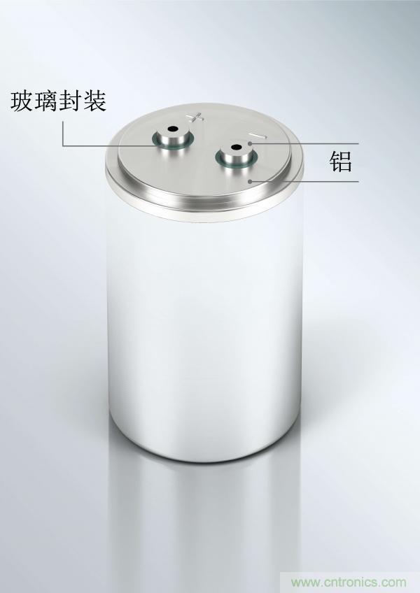 世界首創(chuàng)玻璃鋁密封端子，可大幅提升電容性能
