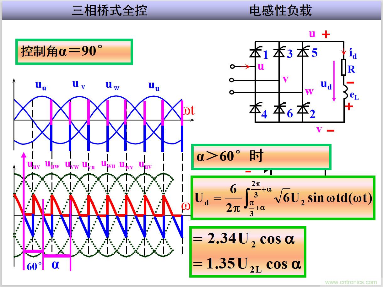 圖文講解三相整流電路的原理及計算，工程師們表示秒懂！