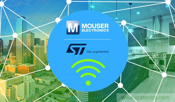 貿(mào)澤電子聯(lián)手STMicroelectronics推出全新內容網(wǎng)站聚焦無線解決方案 貿(mào)澤電子聯(lián)手STMicroelectronics推出全新內容網(wǎng)站聚焦無線解決方案