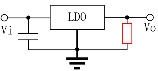 LDO輸出為什么并聯(lián)接地電阻？